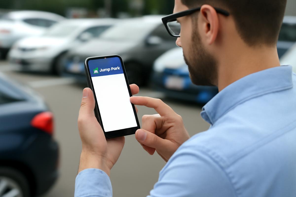 gestão de estacionamento: aplicativo Jump Park