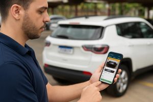 Aplicativo para estacionamento (capa)