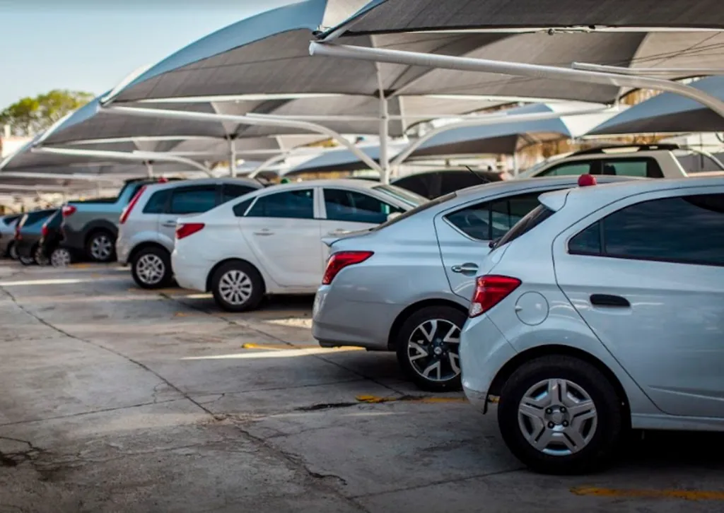 sistema de gestao integrado ao equipamento para estacionamento