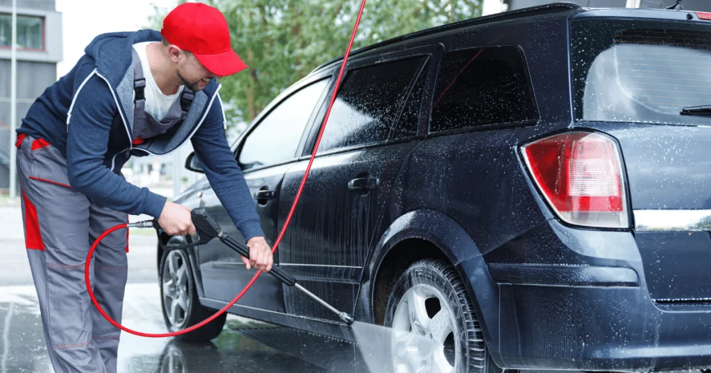 sistema para estetica automotiva e estacionamento